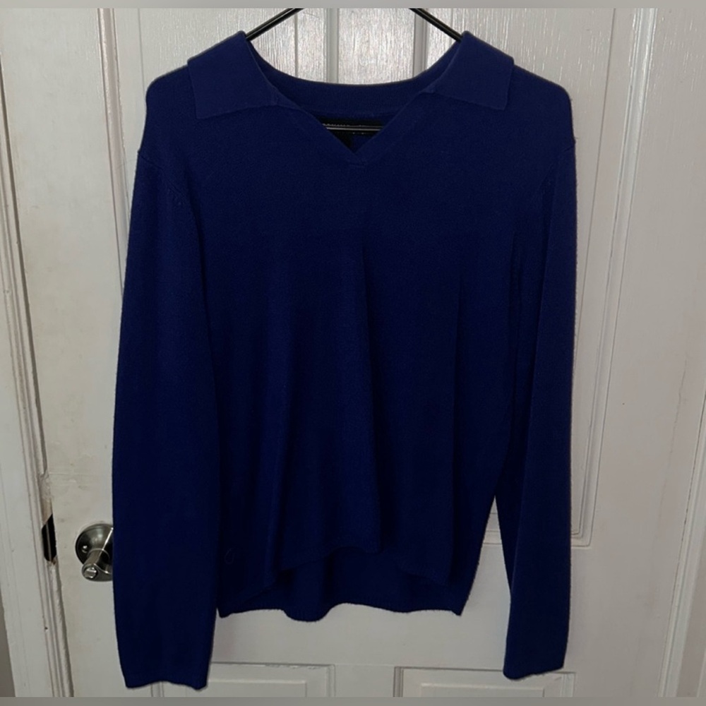 Josephine Chaus Navy Sweater